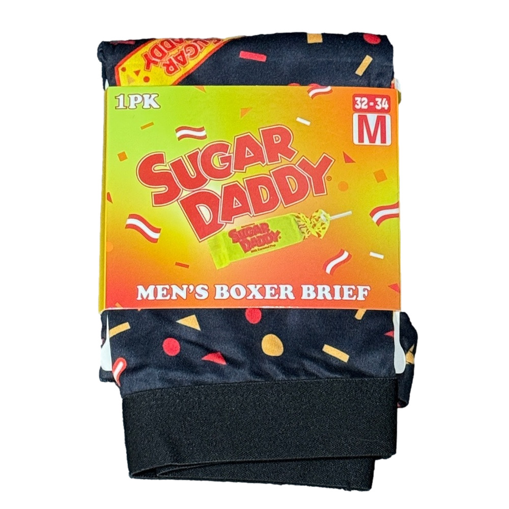 Mens Sugar Daddy Licensed Boxer Briefs - Size Medium - NWT